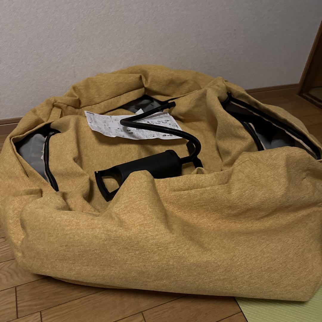 空気でできたソファ 無印良品 ほぼ未使用 お値引き不可