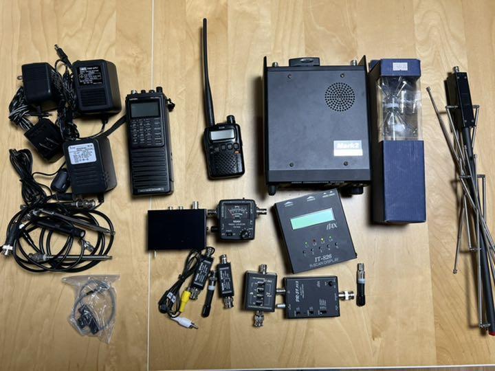 AR8600、IC-R5、MVT-7000その他写真の物が全て