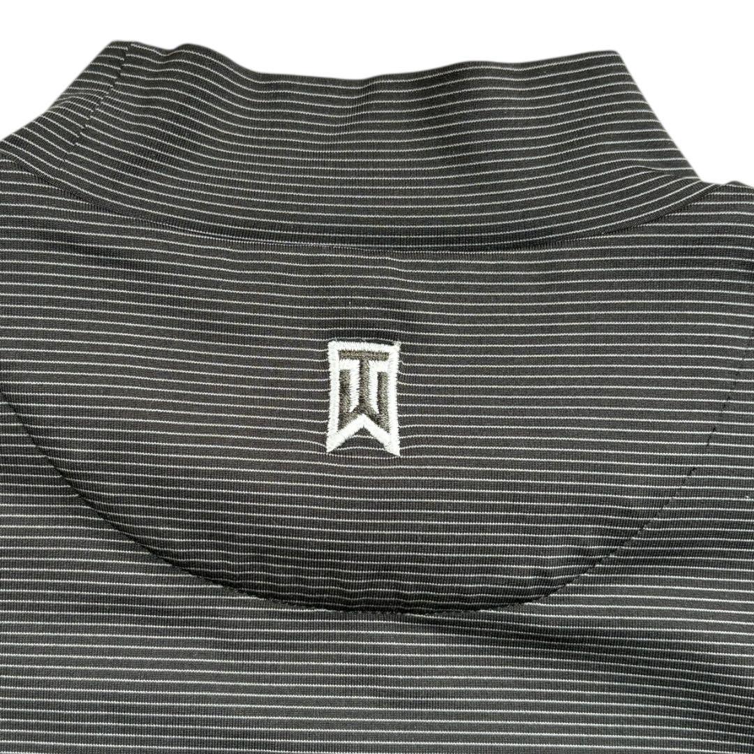 2025激安通販 golf nike 美品 tiger メンズウェア 00's モックネック ゴルフ woods メンズウェア