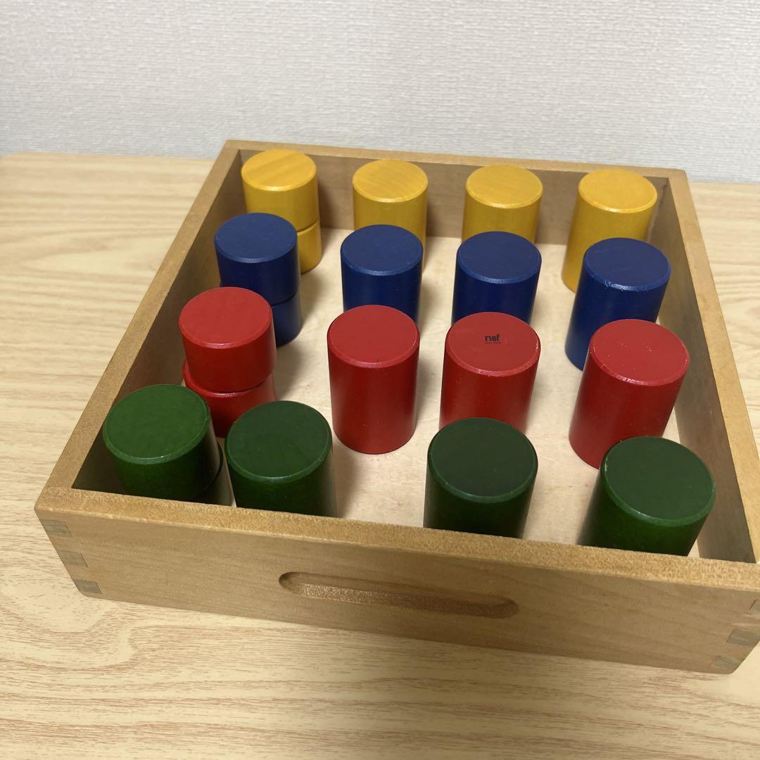 ネス社木製積木リグノ　木箱付き