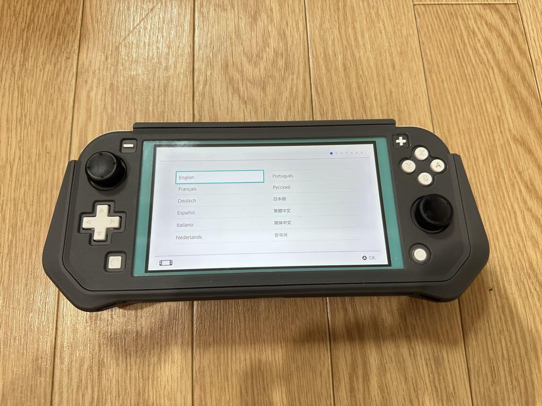 Nintendo Switch Lite グレー/カスタム