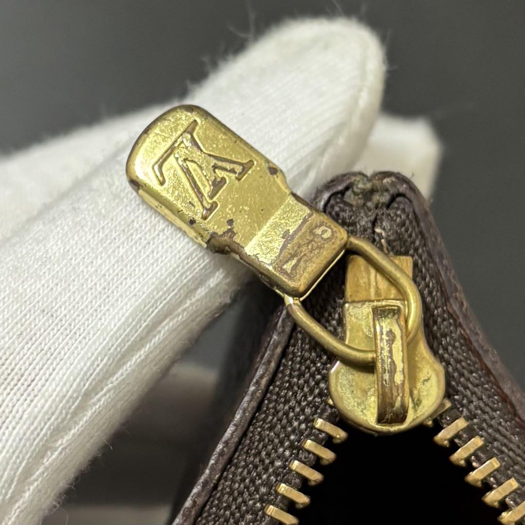 ★訳あり★ルイヴィトン　ポシェットクレ　モノグラム　コインケース LOUIS VUITTON ルイヴィトン ポシェットクレ コインケース