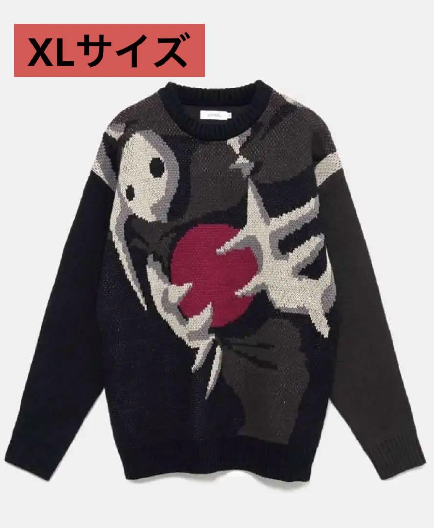 新品 XLサイズ graniph グラニフ エヴァンゲリオン サキエル ニット