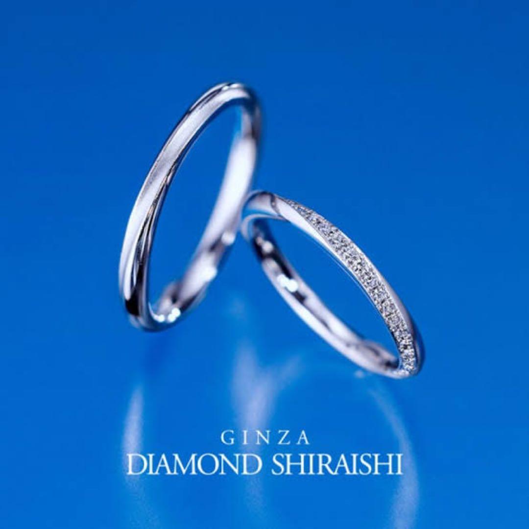 福袋安いいね半額ストア 新品 銀座ダイヤモンドシライシ ペアアノリュー17号 結婚指輪 アクセサリー