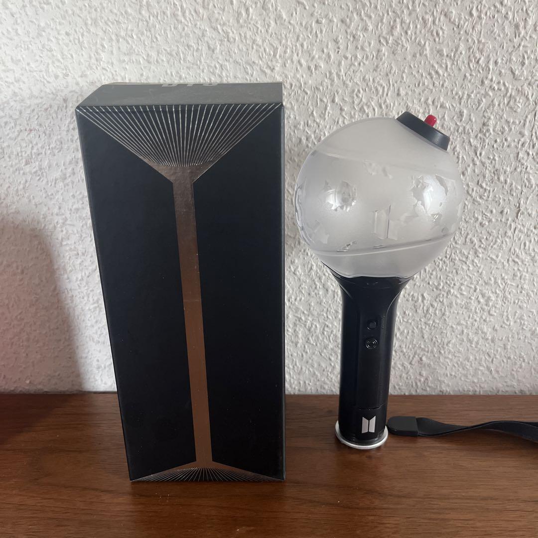 BTS 公式ペンライト ver3 アミボム ケース付き