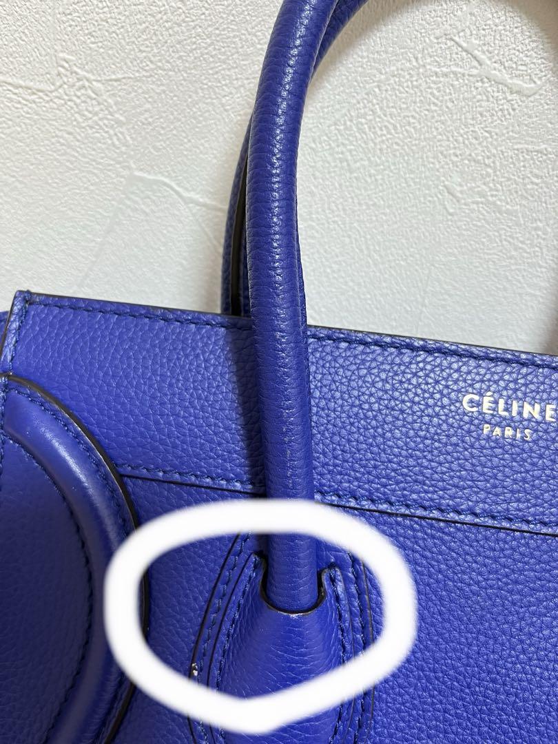 極美品！CELINE セリーヌ ラゲージマイクロショッパー
