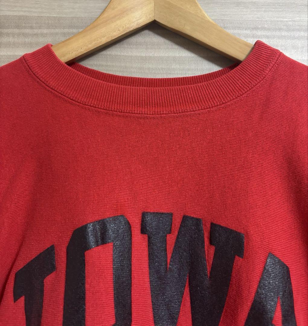 リバースウィーブ 刺繍タグIOWA