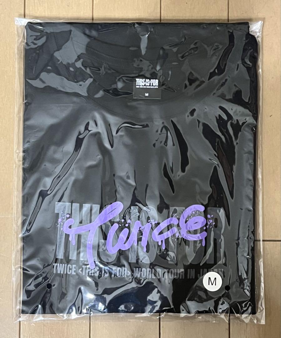 TWICE Tシャツ　Mサイズ　新品　白　ミナ　サナ　モモ　4枚セット