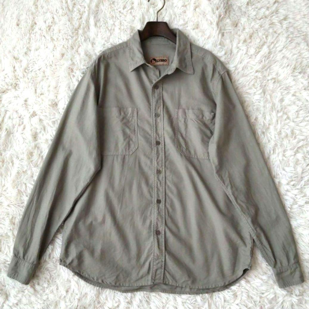 ナイジェル ケーボン x リブロ ウェルダー ポケット オックスフォード シャツL Nigel Cabourn