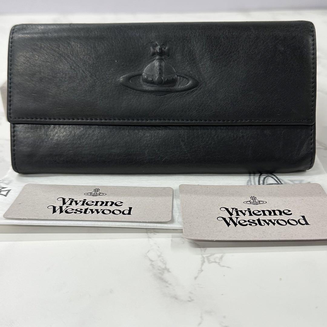 新品同様‼️ ヴィヴィアンウエストウッド 財布 二つ折り 長財布
