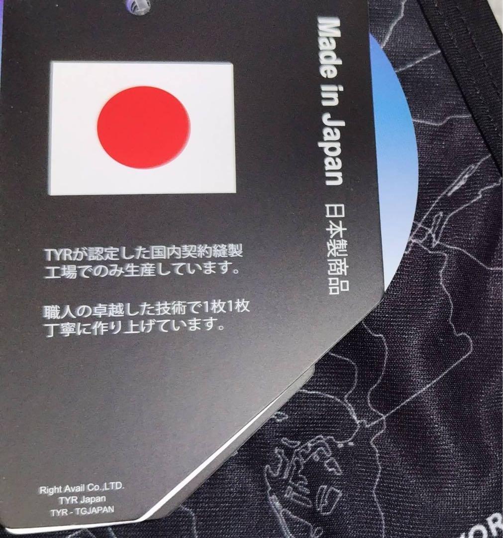 M 新品　日本製　TYR 競泳水着　水泳　レディース　ブラック　黒　スイミング