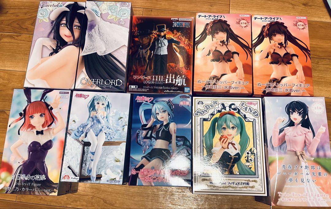 10体セット 初音ミク アルベド 五等分花嫁 デートアライブ