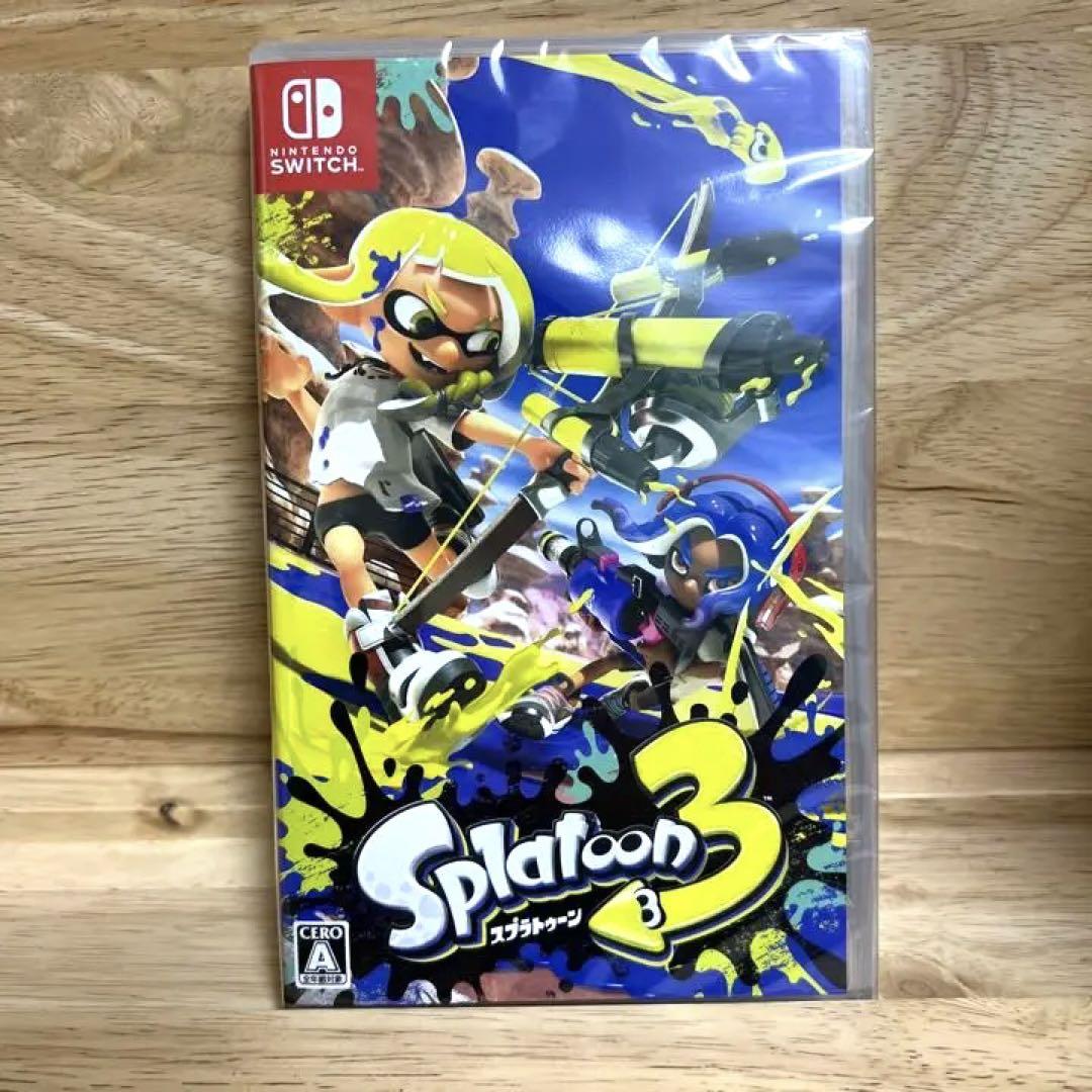 スプラトゥーン3 ニンテンドースイッチ 新品未使用、未開封 - メルカリ