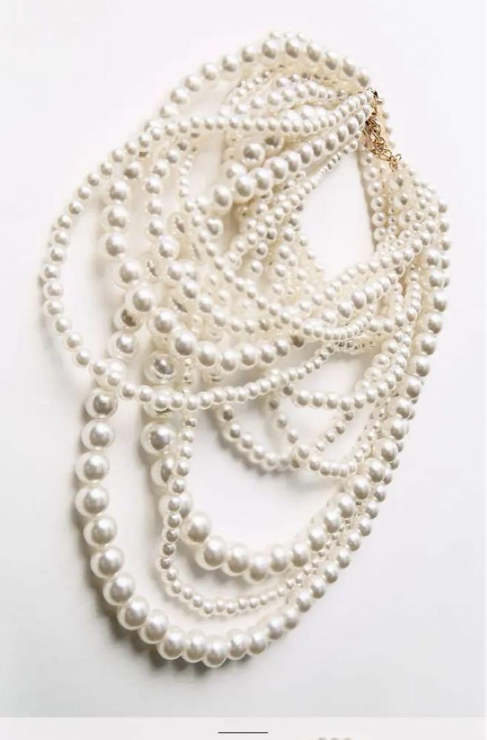 ☆ドイツ発*ZARA*新作*マルチフェイクパールネックレス☆ マルチフェイクパールネックレス - 109 | ZARA Japan / 日本