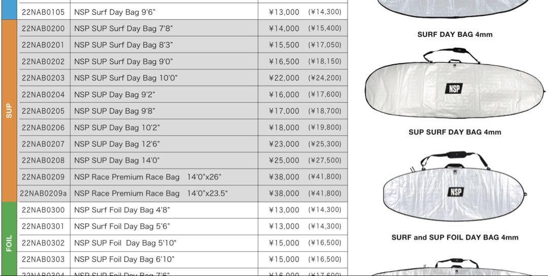 Surftech - NSP 4mm Paddleboard SUP Day Bag
