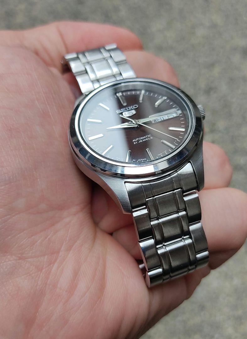 SEIKO 5 SNKL43 セイコー ファイブ (7S26) 美品!