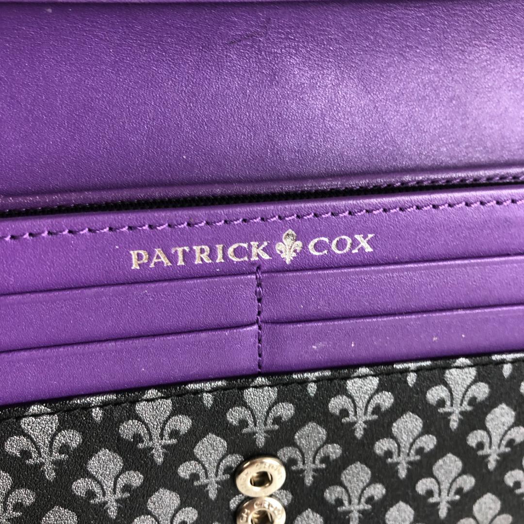 セール】PATRICK COX ブロックレザー ラウンドファスナー長財布 商品｜THE BAGMANIA