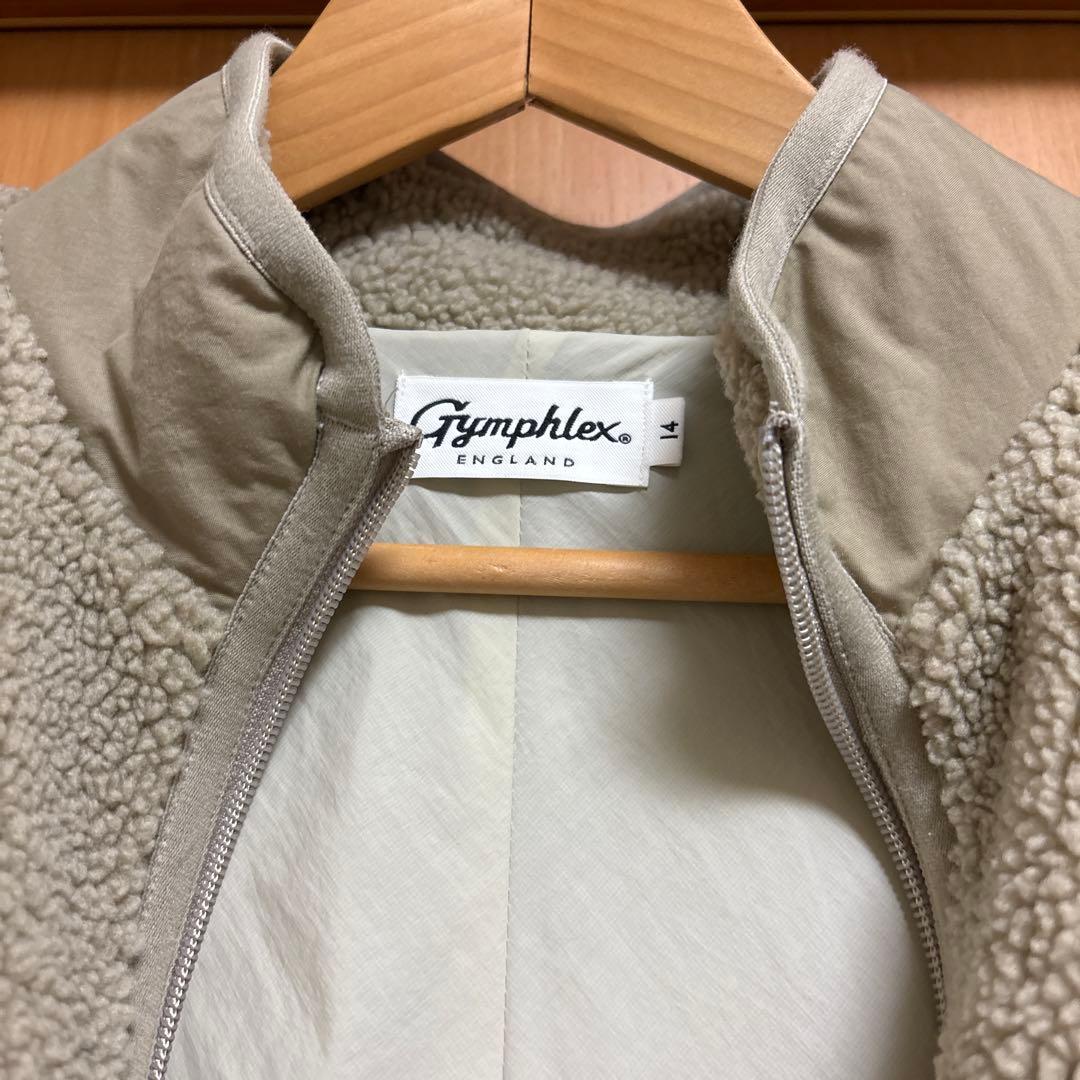 Gymphlex ジムフレックス ライトボア ブルゾン Gymphlex ジムフレックス ライトボア ブルゾン