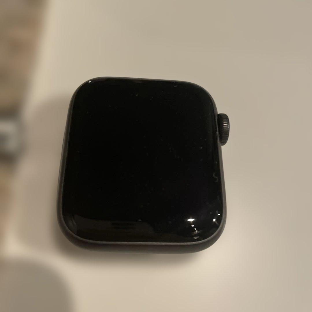 Apple Watch本体 ブラック クリアバンド付き目立った傷や汚れなし