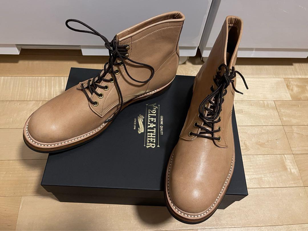 新品未使用　Y'2 LEATHER（ワイツーレザー） 柿渋ホースワークブーツ