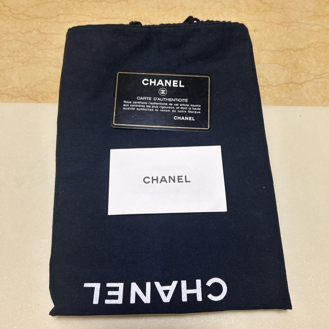 CHANEL ブラックバッグ 認証カード付き