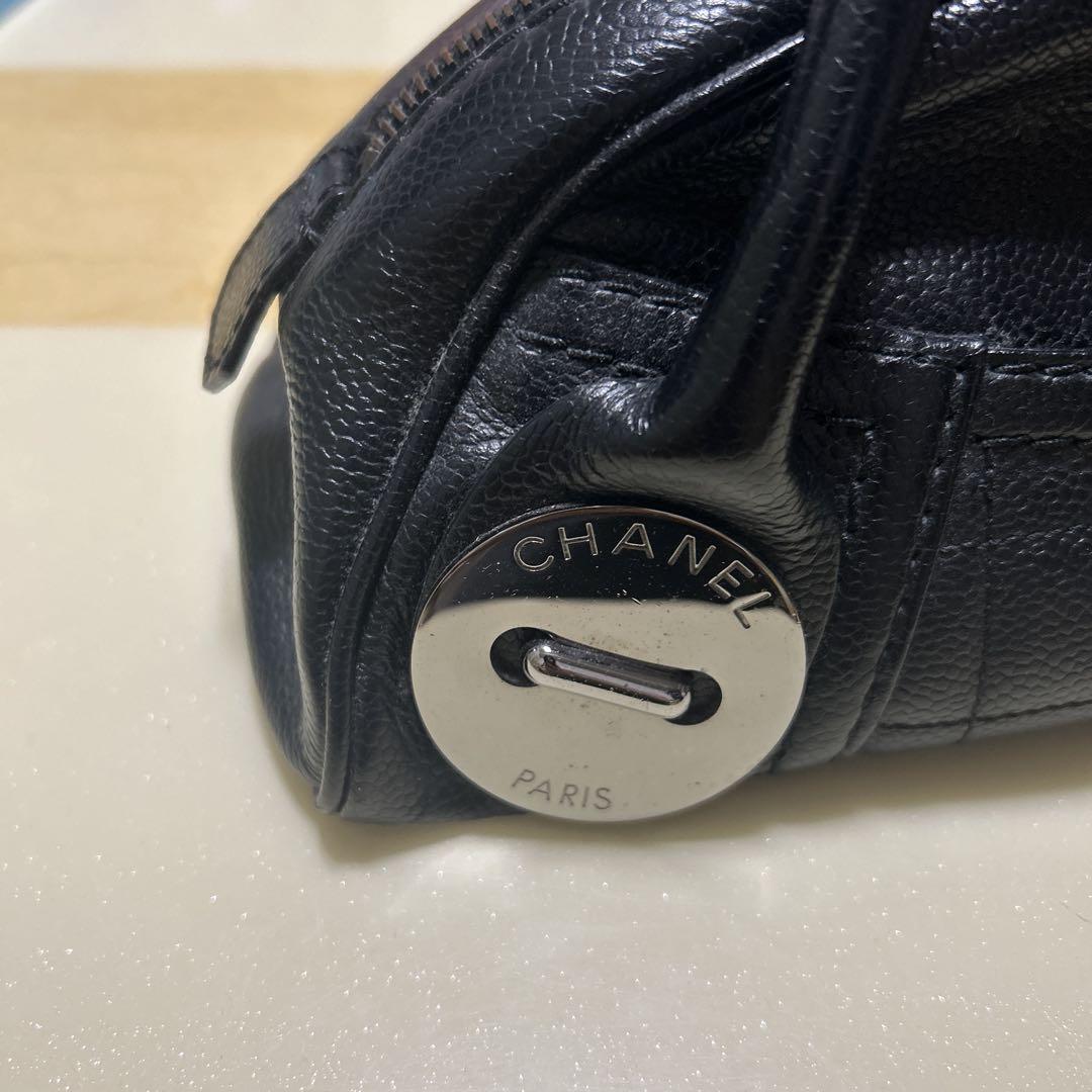 CHANEL ブラックバッグ 認証カード付き