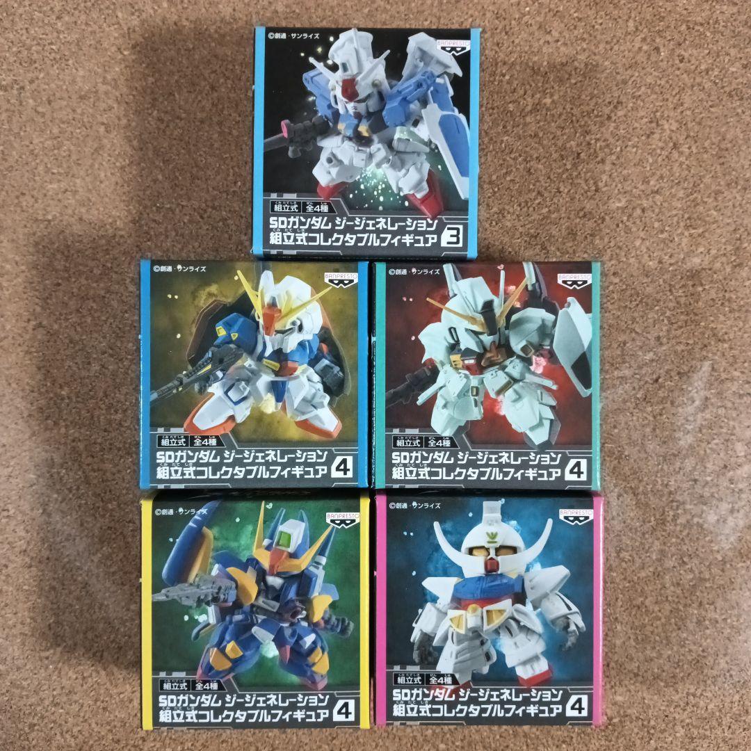 SDガンダムジージェネレーション 組立式コレクタブルフィギュア3
