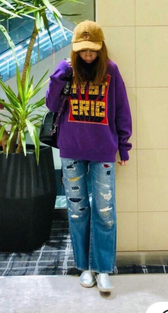 ☆美品☆HystericGlamour 70Sハンドリメイク♥️八分丈 フレアG