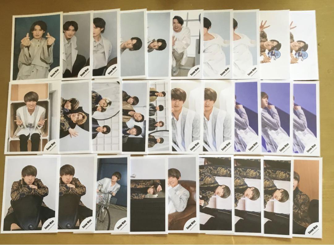 【国内正規品】 Snow Man 90枚-中古 ましかくフォト 77枚 公式写真 向井康二 アイドル