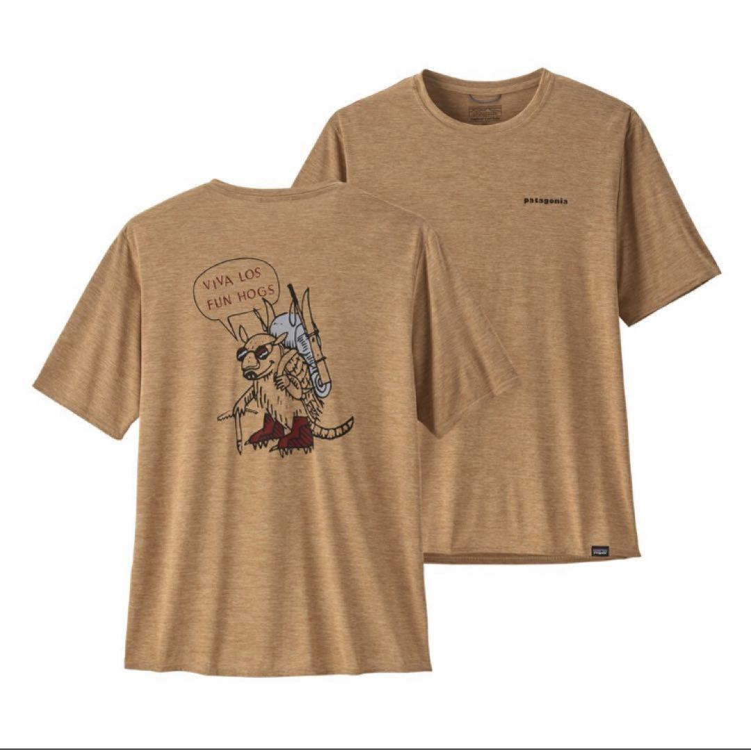 patagonia メンズ　キャプリーン　クール　デイリー　グラフィック　シャツ