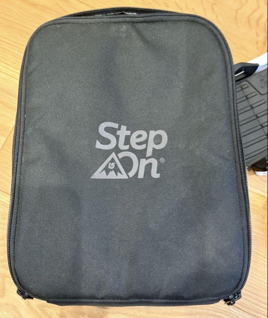 Burton STEP ON ビンディング S 黒/白 収納バッグ付き