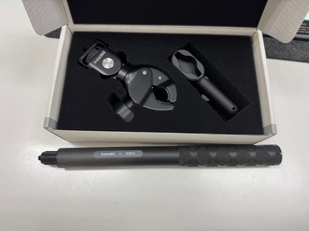 Insta360 Selfie Stick & Heavy Duty Clamp