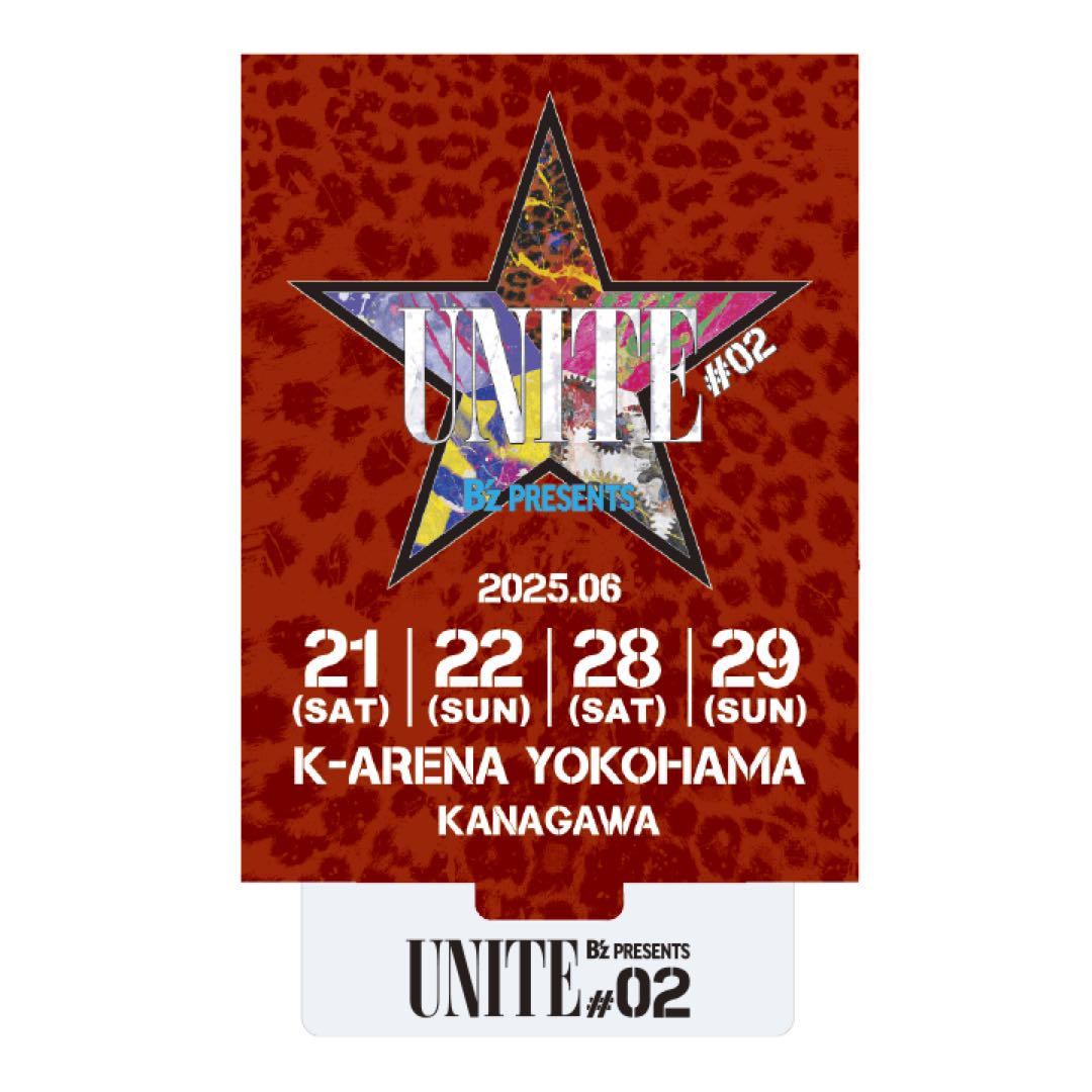 B'z presents UNITE 6/28日替わりリストバンド&アクスタ - メルカリ