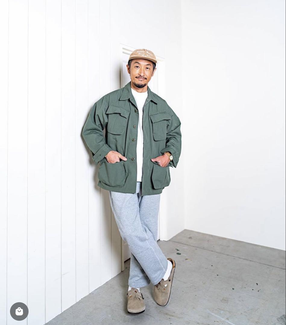 ジャケット・アウター MOAT JUNGLE FATIGUE TYPE JKT Olive S