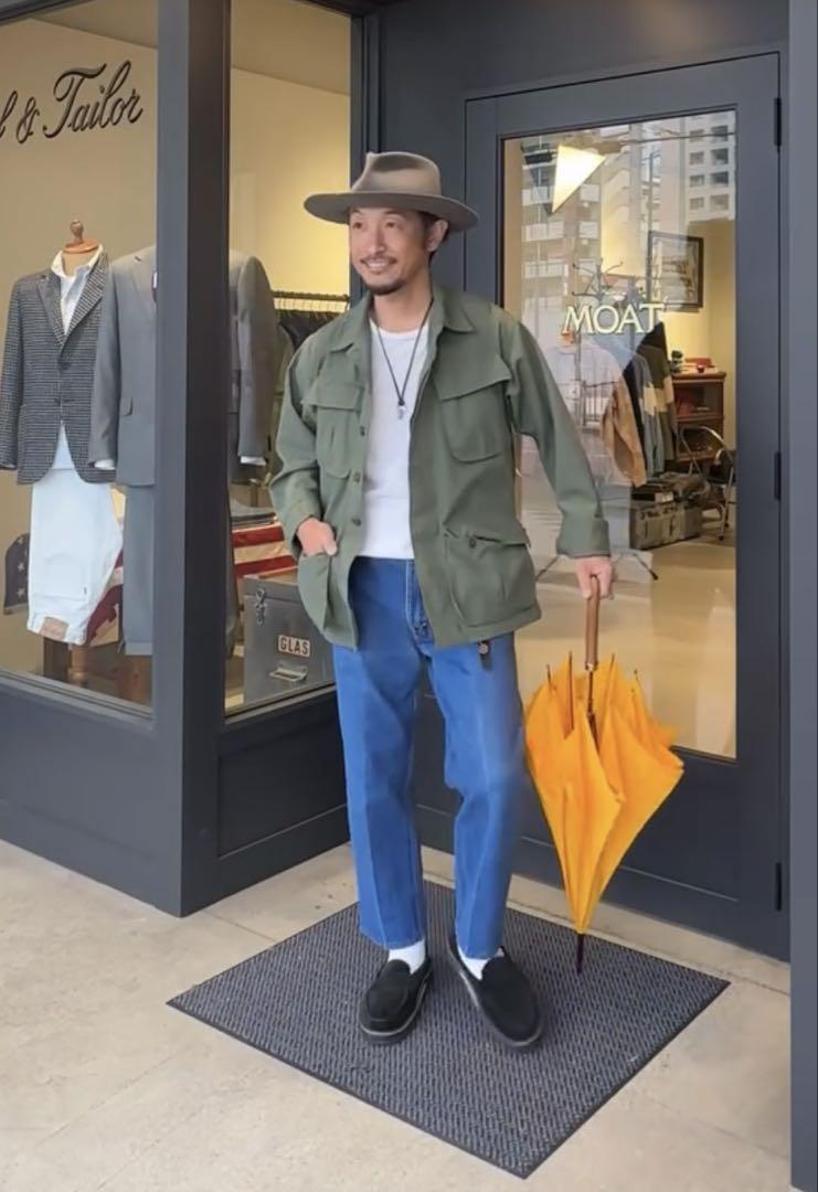 ジャケット・アウター MOAT JUNGLE FATIGUE TYPE JKT Olive S