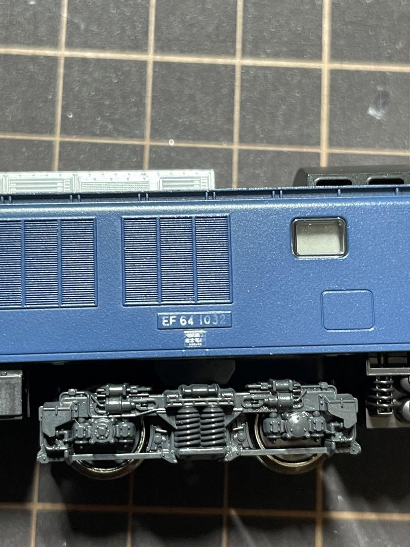 鉄道模型 KATO EF64 1032 KATO EF64-1032（双頭連結器付）入線 - 休日の屋根裏