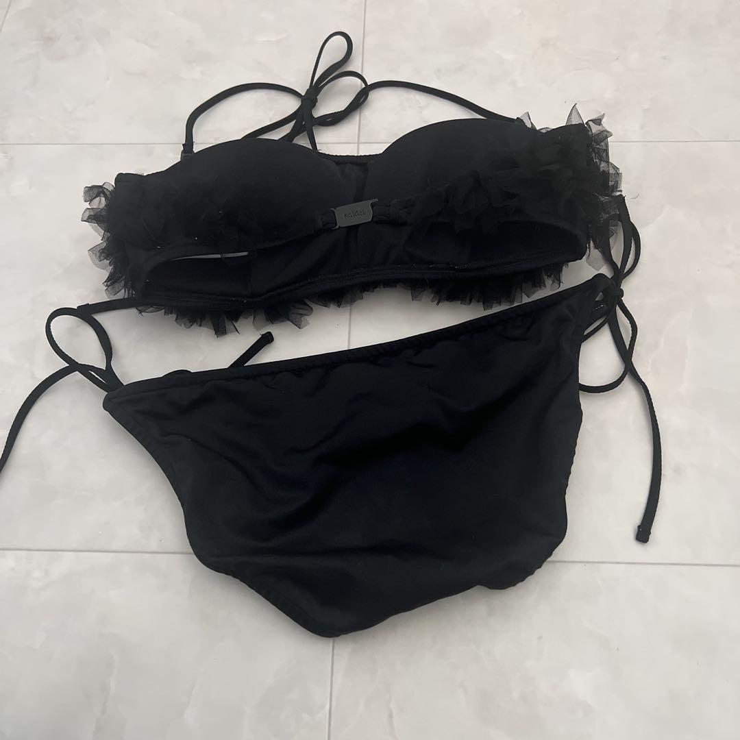 【SNIDEL】チュールビキニ 水着 SNIDEL】チュールビキニ 水着 - メルカリ