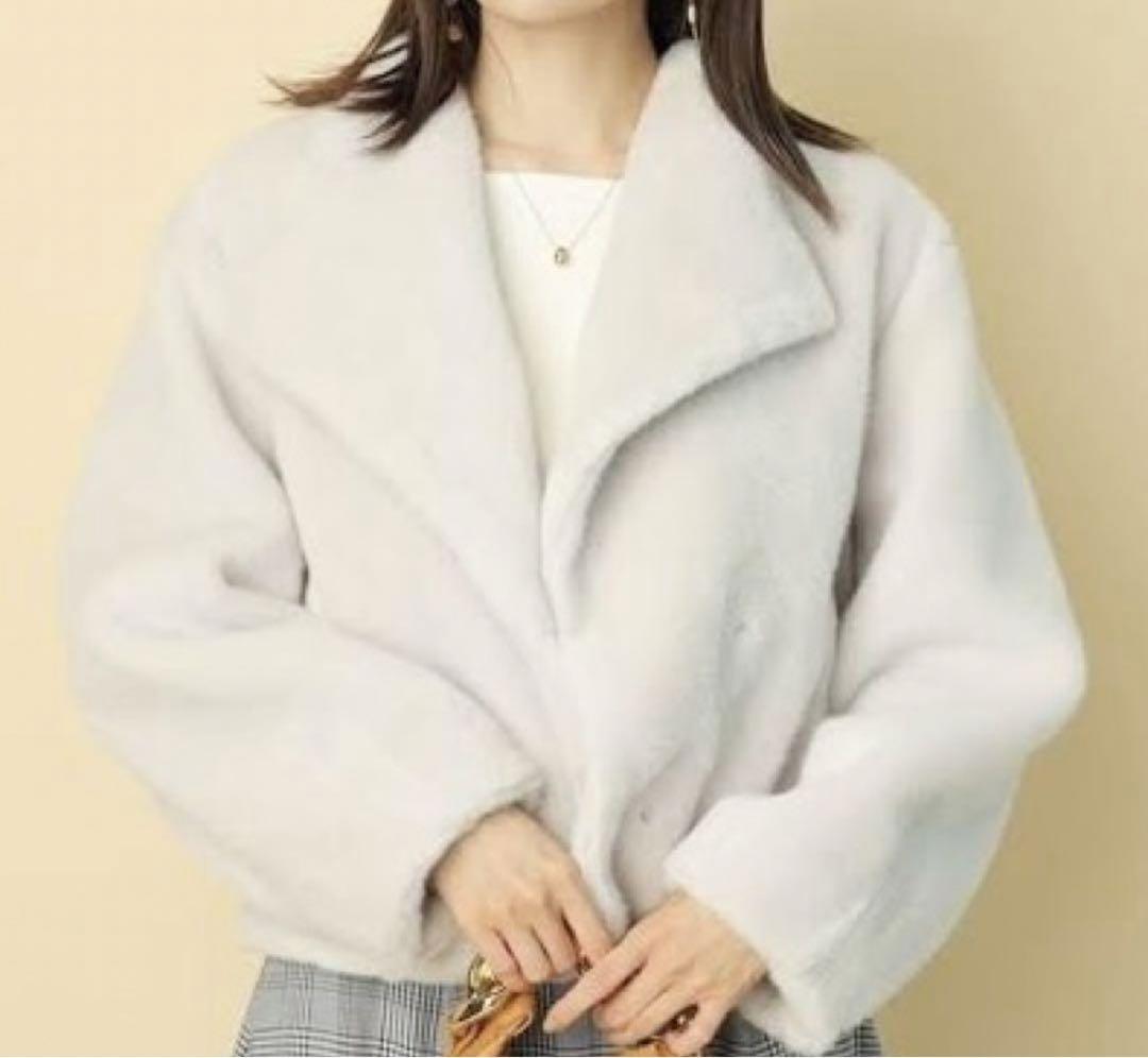 【12/10まで限定出品】Apuweiser-riche ビックエコファーコート