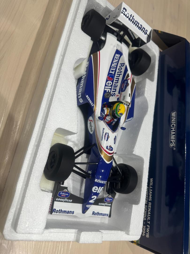 1/12 ウィリアムズ FW16 サンマリノ ロスマンズ 没後30年コレクション