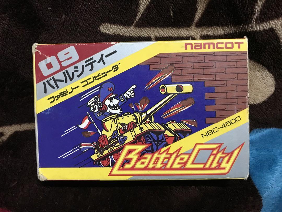 FC バトルシティー 箱ダメージ大 ファミコン