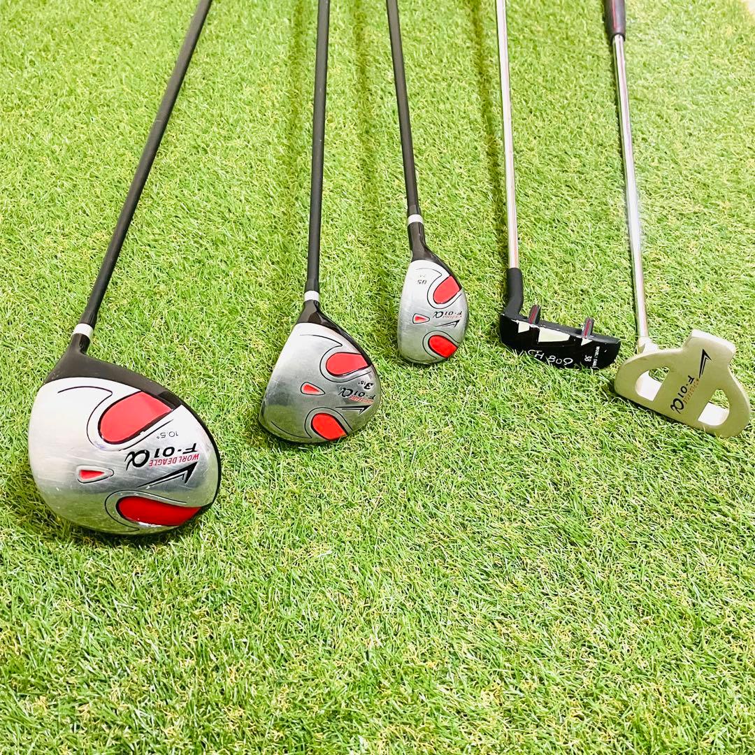 ワールドイーグル F-01α メンズ ゴルフクラブセット 11本 人気 男性用 ワールドイーグル F-01α メンズ ゴルフクラブセット 11本 人気 男性用