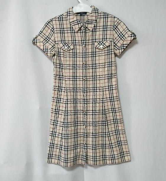 BURBERRY LONDON ドッキングワンピ ノバチェック♡ 140 バーバリー ロンドン ノバチェック ワンピース 140 - メルカリ