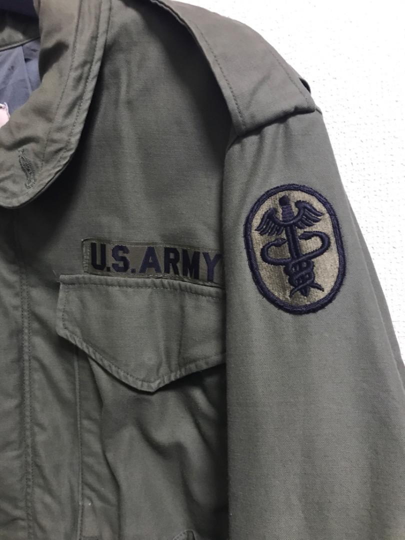 M-65 3rd 72年会計 グレーライナー フィールドジャケット 70s SS