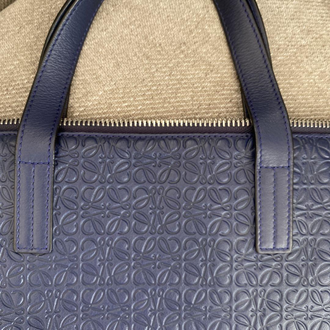 値頃 LOEWE メルカリ - シリアルナンバー有 ビジネスバッグ バッグ