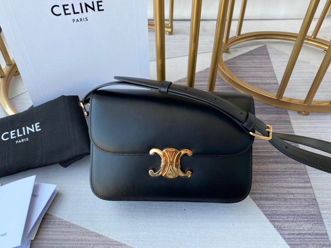 CELINE クラシック ミディアムトリオンフバッグ