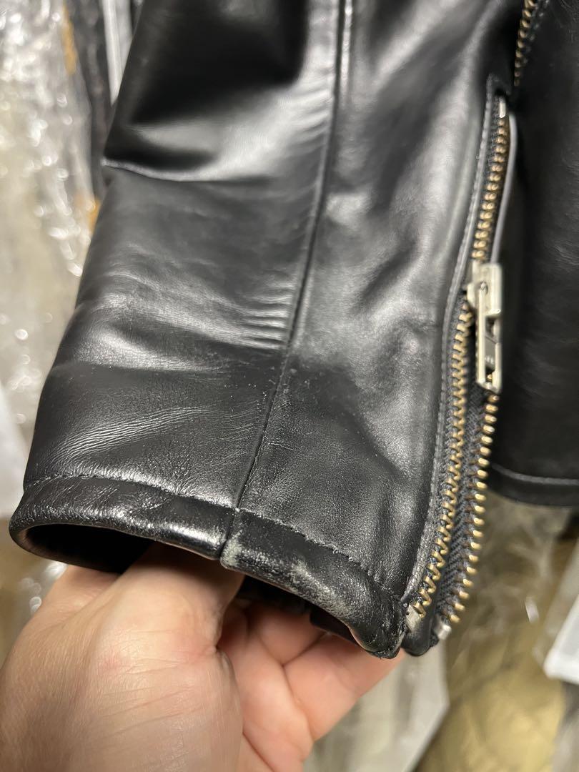 馬皮ライダースジャケット Lサイズ