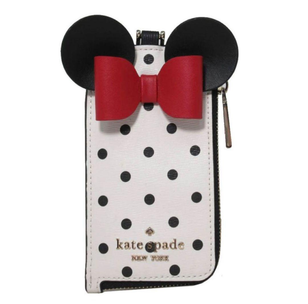 新品＊kate spade ミニー カードケース ディズニー　パスケース