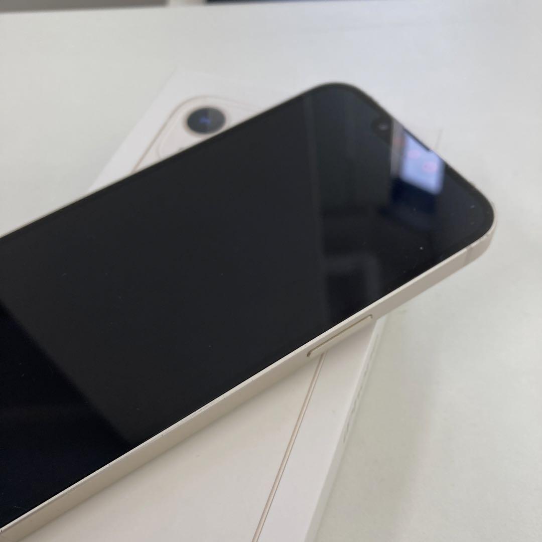 iPhone 13,256GB,スタートライト、バッテリ98％