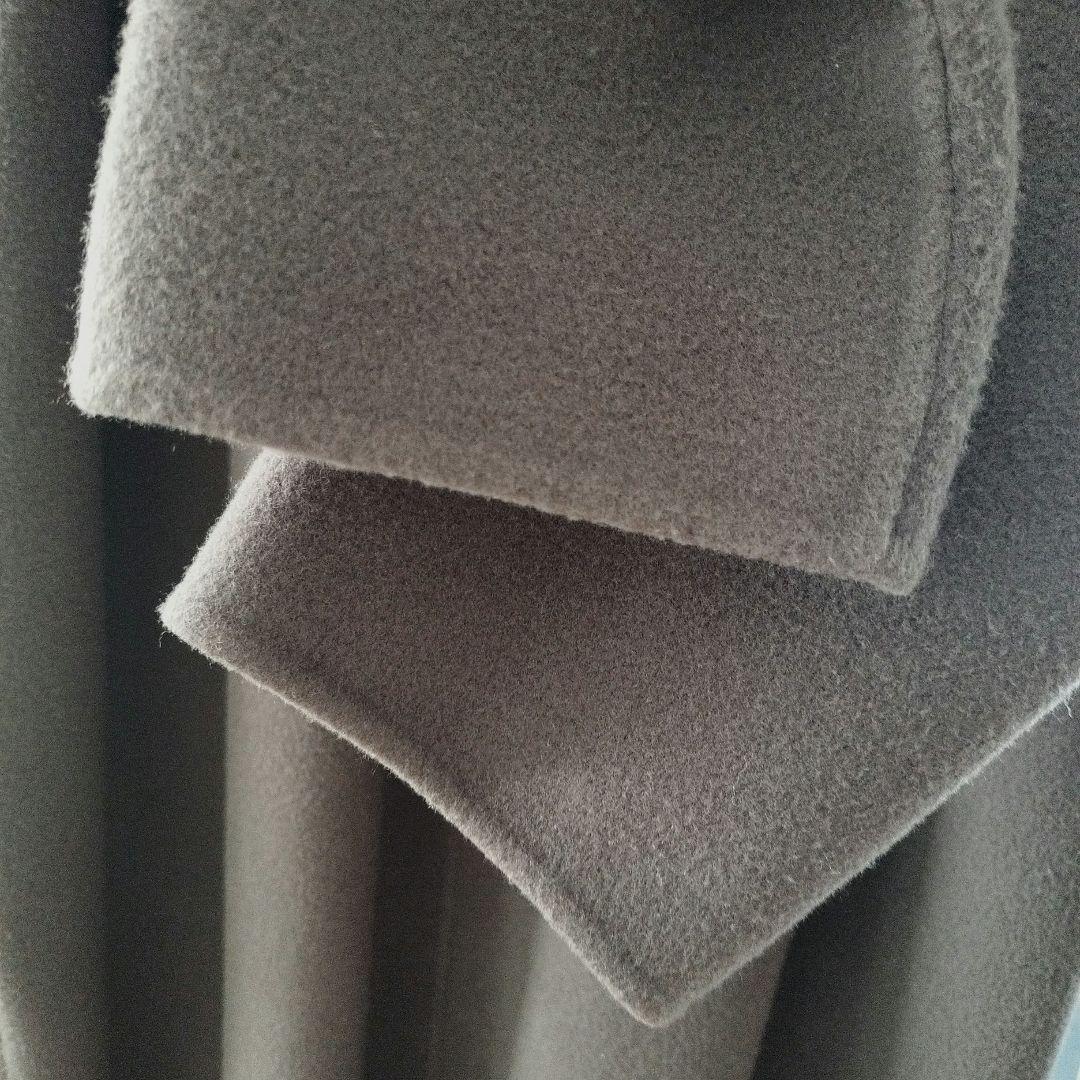 ♡美品 soeju ウールリバーローブコート CHARCOAL♡