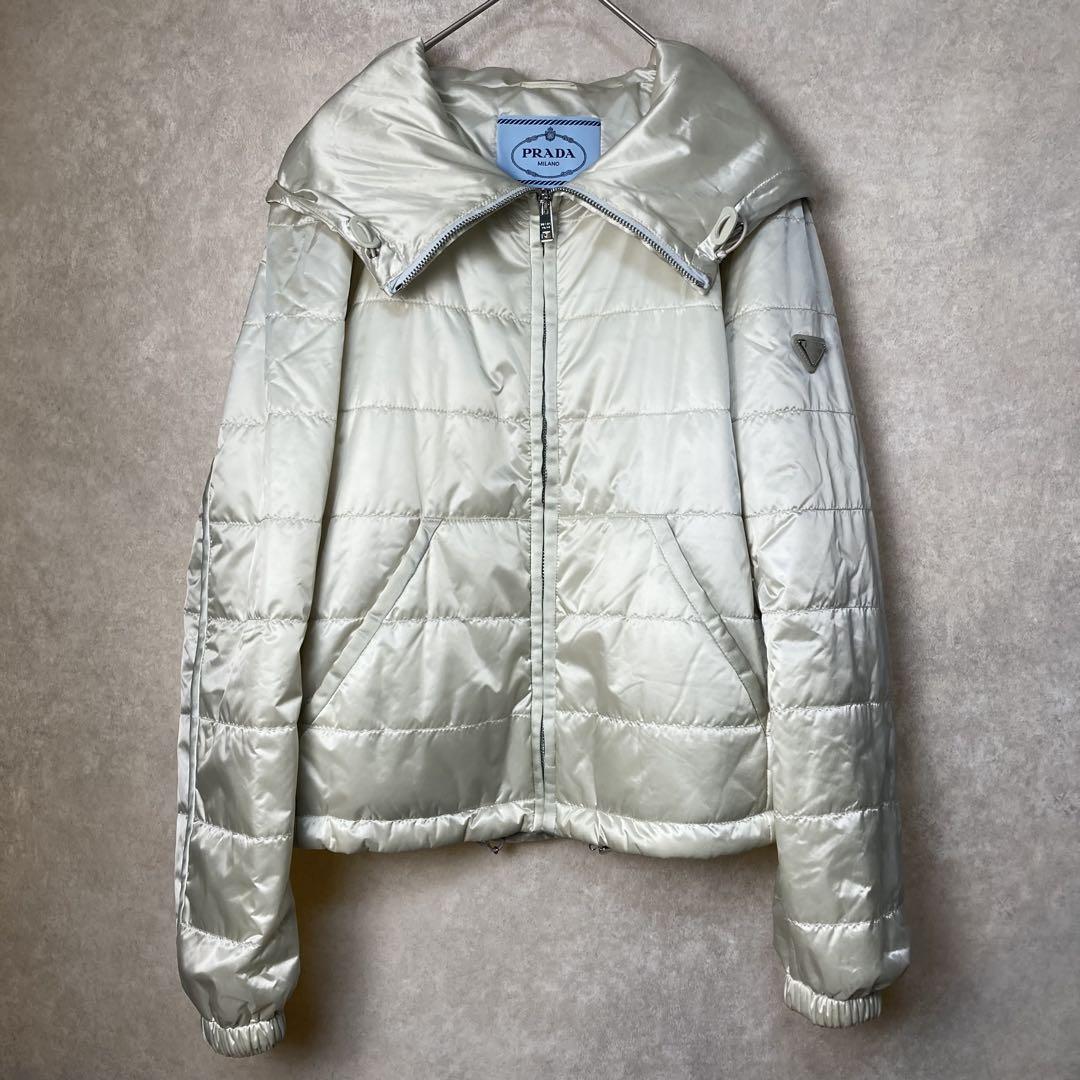 PRADA プラダ Re-Nylon トライアングルロゴ 胸ポケット ニット